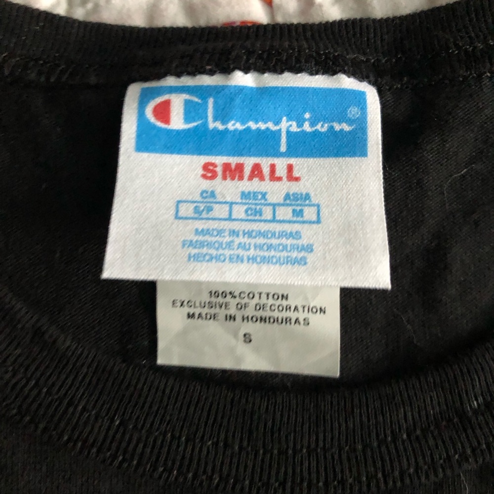 🌟 Black Champion Tee - Picture 3 of 3